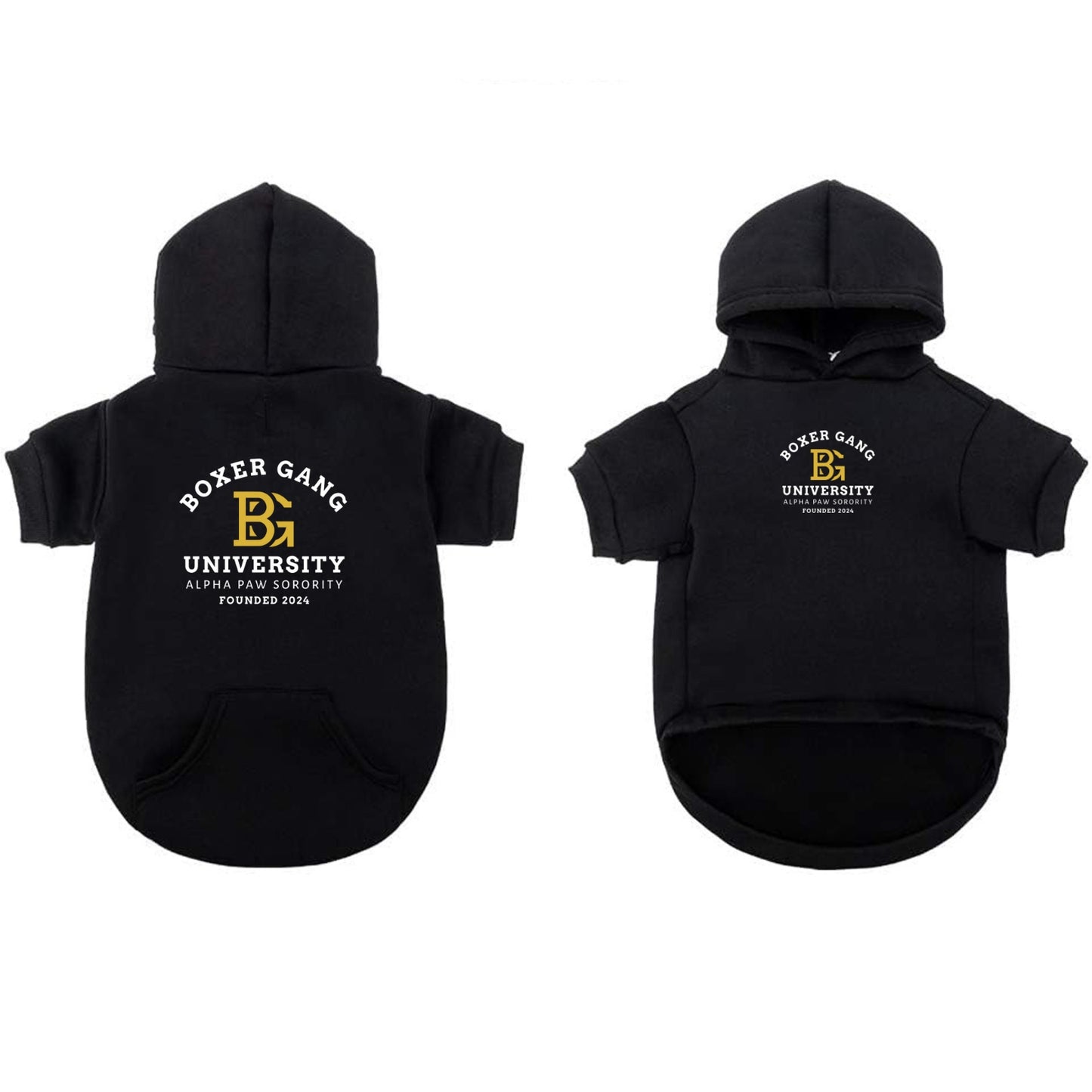 Boxer Gang University Hoodie