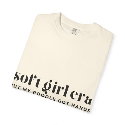 Soft Girl Era Unisex T-Shirt – Cute Poodle Graphic Tee