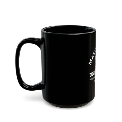 Maltese Gang University Mug — 'MG' Alpha Paw Sorority Coffee Cup (11oz/15oz)