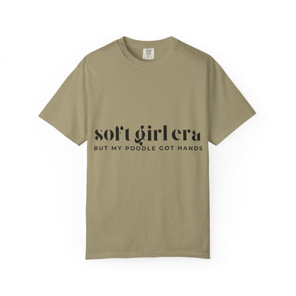 Soft Girl Era Unisex T-Shirt – Cute Poodle Graphic Tee