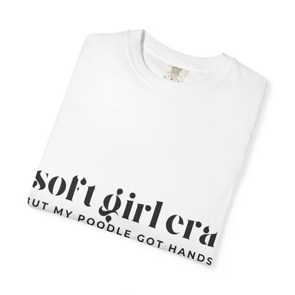 Soft Girl Era Unisex T-Shirt – Cute Poodle Graphic Tee