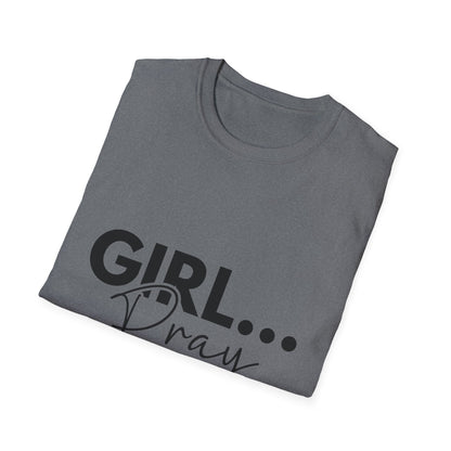 Inspirational Girl Pray T-Shirt – Unisex Softstyle Tee