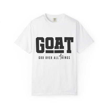 God Over All Things T-Shirt, Unisex Graphic Tee, Motivational Fashion, Gift for Believers, Christian Apparel, Casual Wear