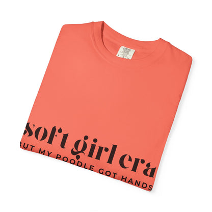 Soft Girl Era Unisex T-Shirt – Cute Poodle Graphic Tee