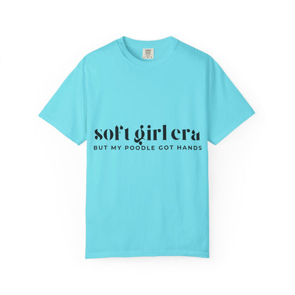 Soft Girl Era Unisex T-Shirt – Cute Poodle Graphic Tee