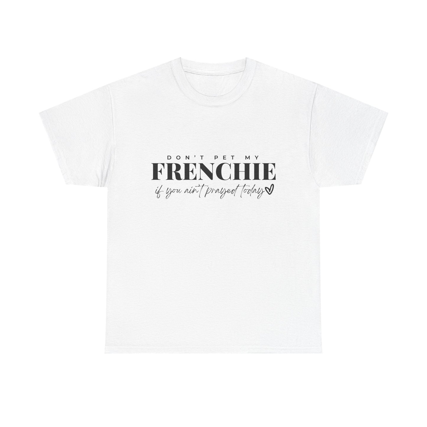 Unisex Heavy Cotton Tee with Adorable Frenchie Design, Casual Wear, Pet Lovers Gift, Fun Statement Shirt, Dog Owner Apparel, Cute Pet [...]
