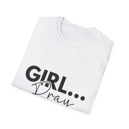 Inspirational Girl Pray T-Shirt – Unisex Softstyle Tee