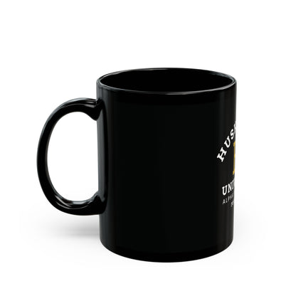 Husky Gang University Mug — "Alpha Paw Sorority" Black Coffee Cup (11oz/15oz)