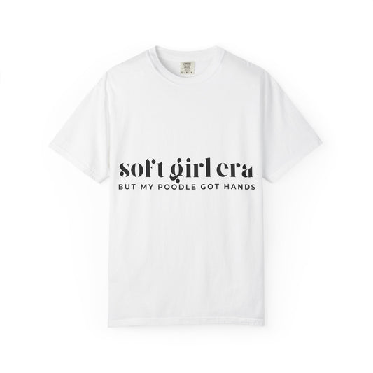 Soft Girl Era Unisex T-Shirt – Cute Poodle Graphic Tee
