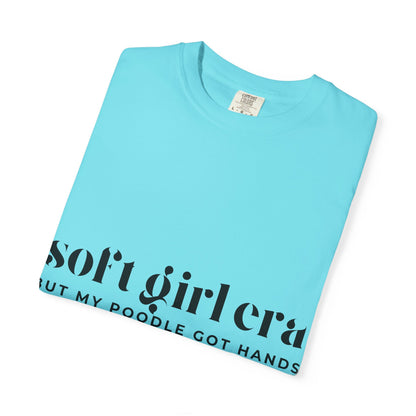 Soft Girl Era Unisex T-Shirt – Cute Poodle Graphic Tee