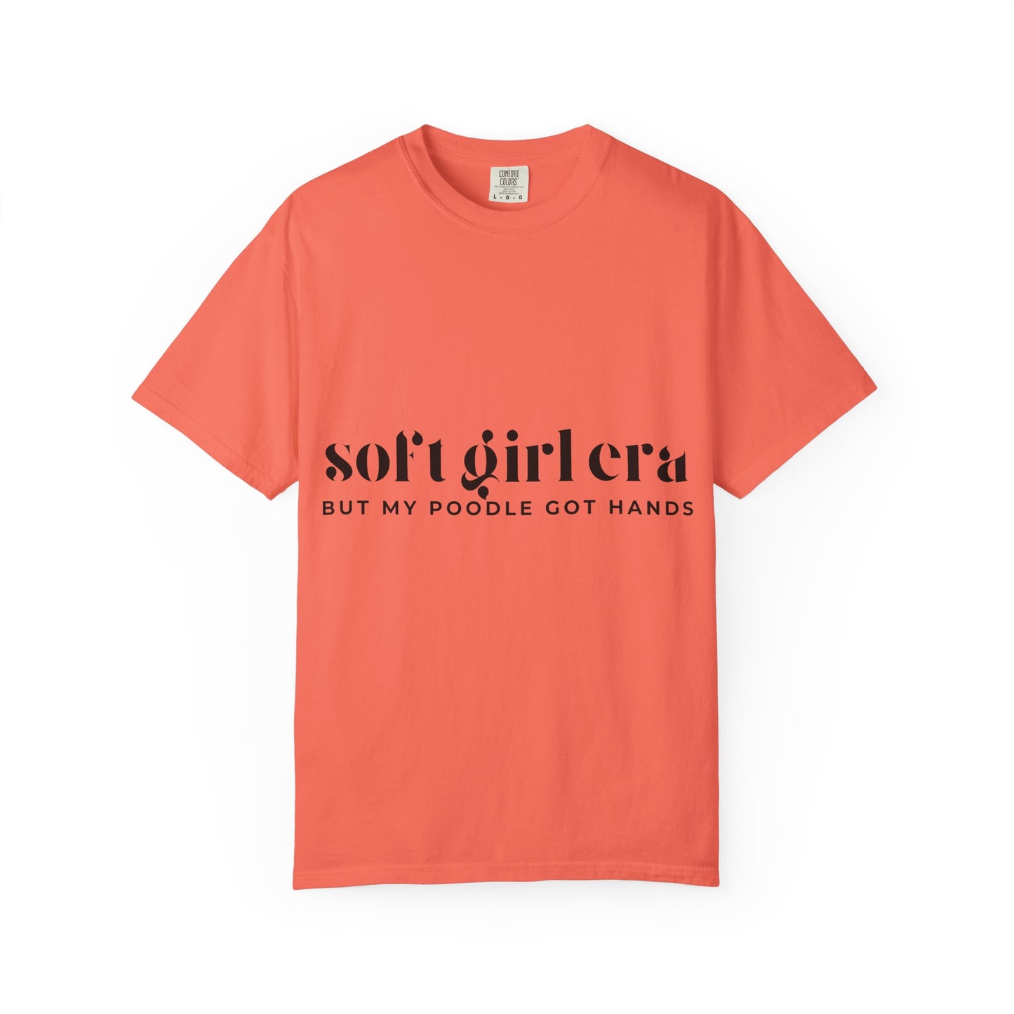 Soft Girl Era Unisex T-Shirt – Cute Poodle Graphic Tee