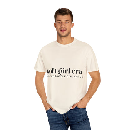 Soft Girl Era Unisex T-Shirt – Cute Poodle Graphic Tee