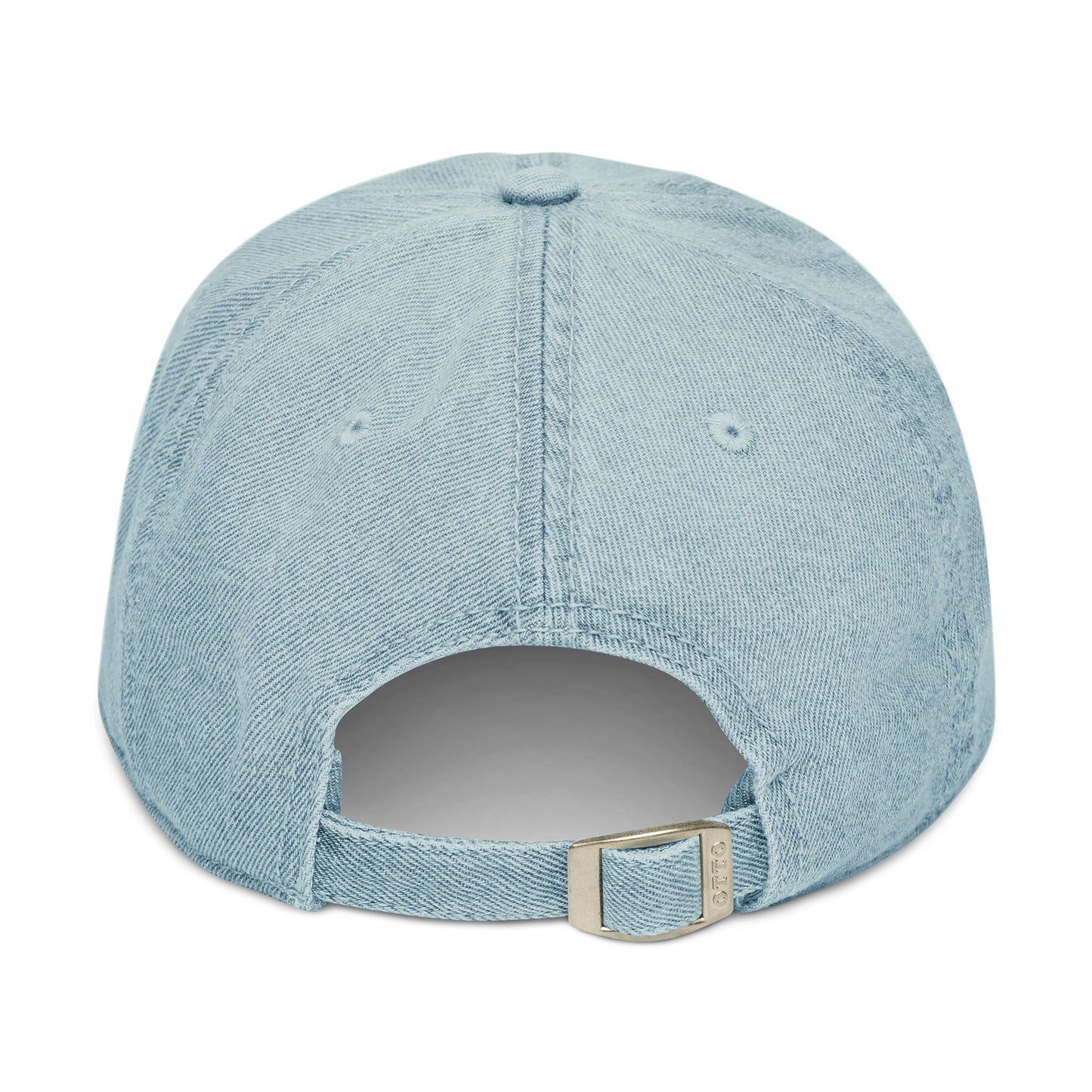 Soft Girl Era Denim Hat with Embroidery - Trendy Cap for Casual Wear