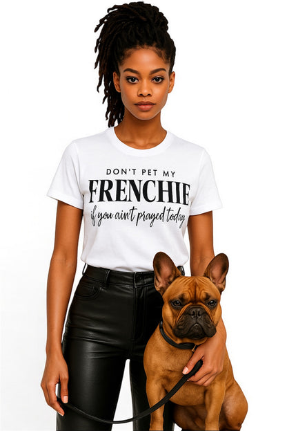 Unisex Heavy Cotton Tee with Adorable Frenchie Design, Casual Wear, Pet Lovers Gift, Fun Statement Shirt, Dog Owner Apparel, Cute Pet [...]