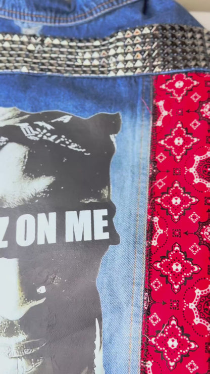 All Eyez on Pup Denim