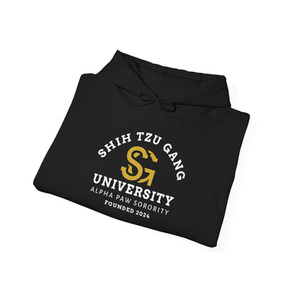 Shih Tzu Gang University Unisex Pullover Hoodie